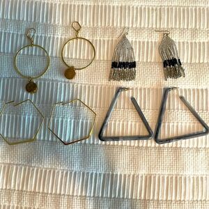 Earrings clear out!  Get all four pairs!!
